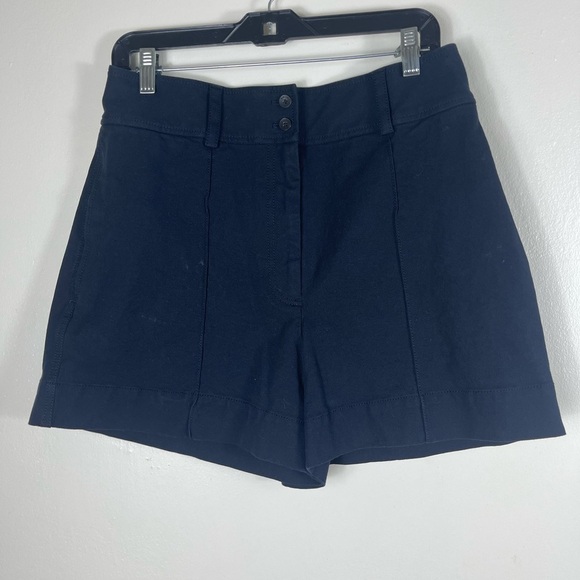 M.M. LaFleur Women’s Navy Shorts L - Picture 4 of 7